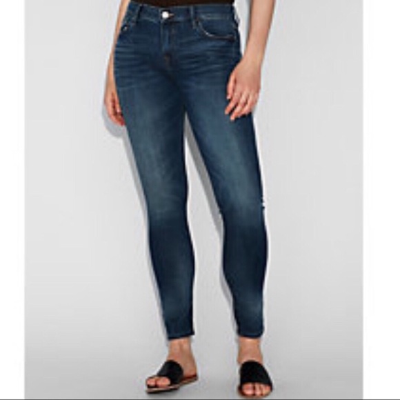 Express Denim - Express Eco Friendly Mid Rise Stretch Jean Legging